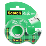 Lepiaca páska Scotch Magic neviditeľná popisovateľná 19 mm x 7,5 m s dispenzorom